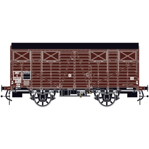 LS Models LS31312 - Ged. Güterwagen K 19 OCEM SNCF, Ep.IIIb