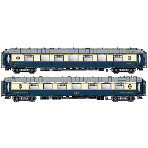 LS Models LS49180 - 2er Set Pullman Salonwagen WP+WPc CIWL, Ep.IIb
