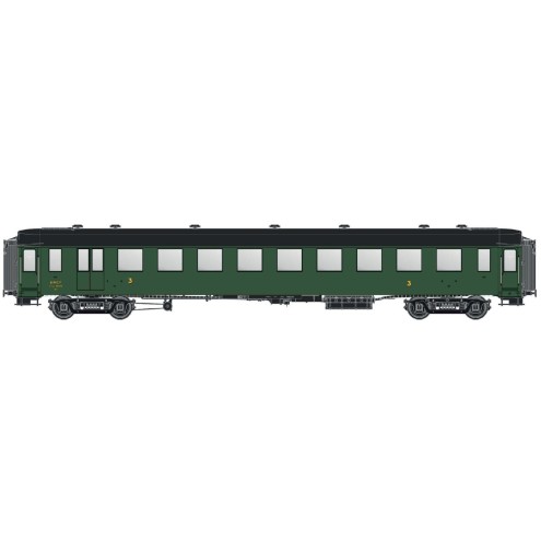 LS Models MW40950 - Personenwagen OCEM C10yfi, 3.Kl. SNCF, Ep.IIIa