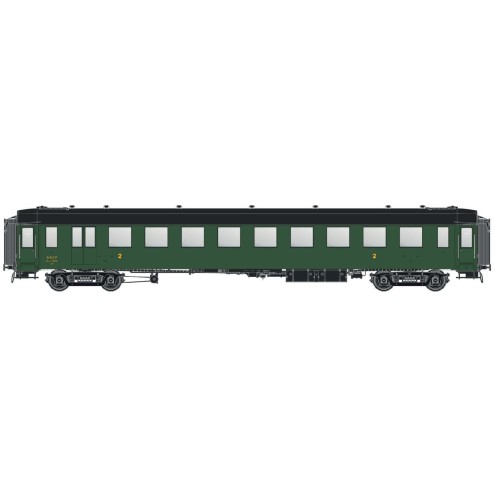 LS Models MW40954 - Personenwagen OCEM B10myfi, 2.Kl. SNCF, Ep.IIIc
