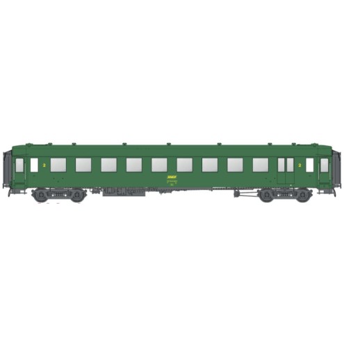LS Models MW40959 - Personenwagen OCEM B10, 2.Kl. SNCF, Ep.IVa