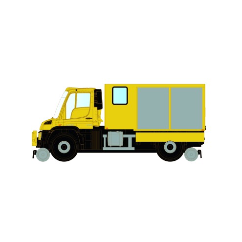 Hobbytrain H32301 - Zweiwege Unimog U423, Ep.VI, neutral, DC/DCC