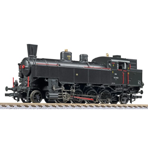 Liliput 131413 - Dampflokomotive, Reihe 93, ÖBB, 93.1403, Speichenräder, Ep. IV