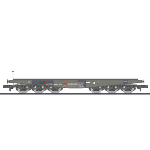 Liliput 235749 - 6-achs. Schwertransportwagen, Salmmnp, StLB, gealtert, Ep.VI