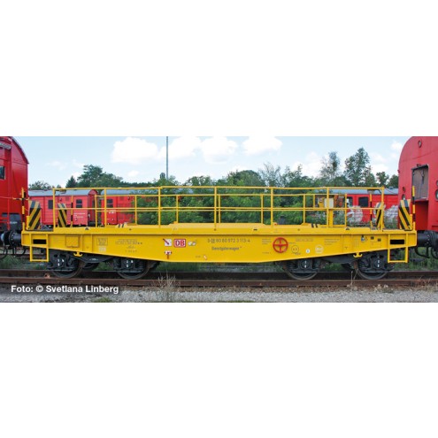 Liliput 265265 - 4-achs. Schwerlastwagen, Dienstgüterwagen 206, DB AG, Ep.VI