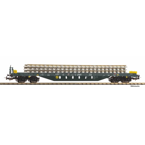 Piko 24547 - Flachwg. Bauzug CH-SBB I VI, beladen mit Betonschwellenstapel