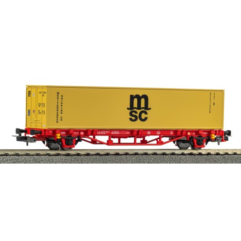 Piko 27726 - Containertrgwg. MSC NS V 1x40“