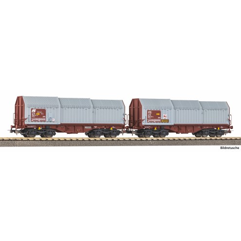 Piko 28308 - 2er Set Teleskophaubenwg. FS IV