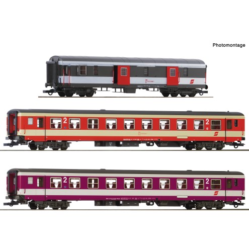 Roco 6200127 - 3er Set Personenwag. OEBB #1