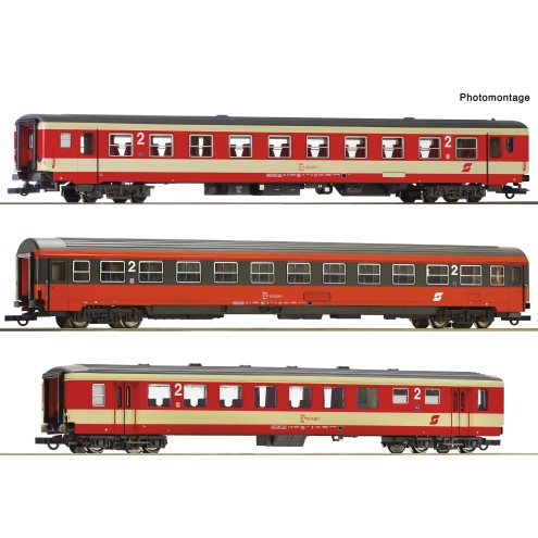 Roco 6200128 - 3er Set Personenwag. OEBB #2