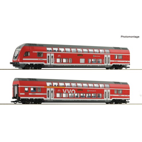 Roco 6220066 - 2er Set Dosto VVO DB-AG AC