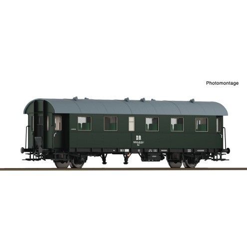 Roco 6280048 - Personenwagen "Donnerbüchse" Bi 2. Kl. DR „Spur TT“