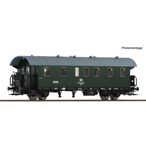 Roco 6280049 - Personenwagen "Donnerbüchse" Bi 2. Kl. DR „Spur TT“