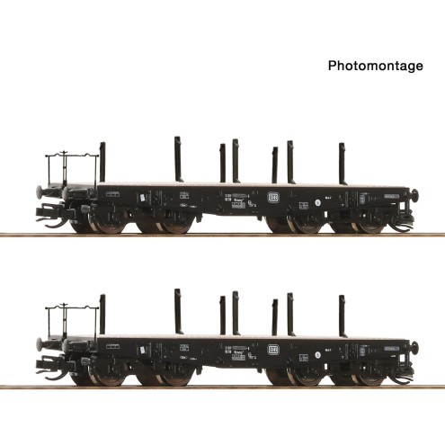 Roco 6680028 - 2er Set Schwerlastwagen DB „Spur TT“
