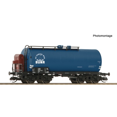 Roco 6680038 - Kesselwagen "Buna" DR blau mit BH „Spur TT“