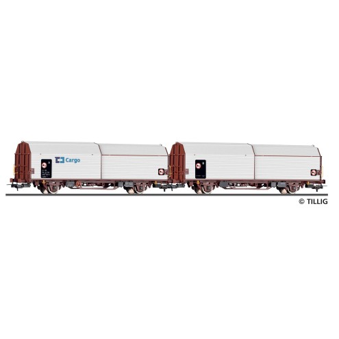 Tillig 70078 - Haubenwagen-Einheit der ČD Cargo