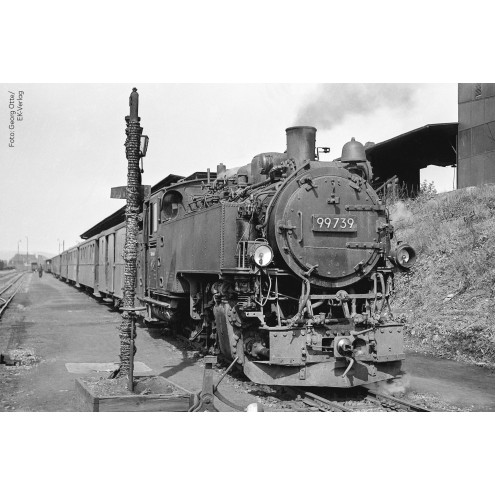Bemo H0e 1008808 - DR 99 742, Einheitslok 99.73-76, Fertigmodell