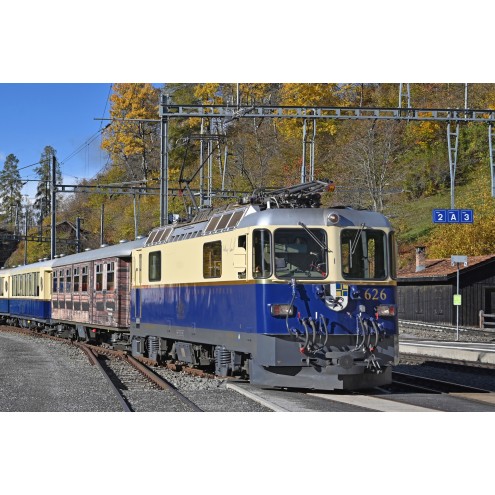 Bemo H0m 1258176 - RhB Ge 4/4 II 626 "Alpine Classic Pullman Express"