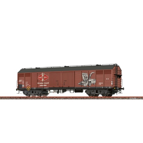Brawa 50411 - Gedeckter Güterwagen Gags-v "Fortschritt" DR