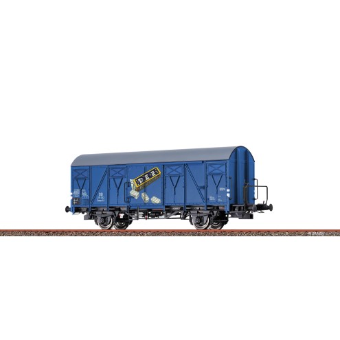 Brawa 51138 - Gedeckter Güterwagen Gmms44 "PEZ" DB