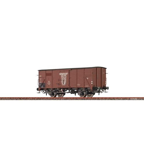 Brawa 51331 - Gedeckter Güterwagen G10 "Knauf Gips" DB