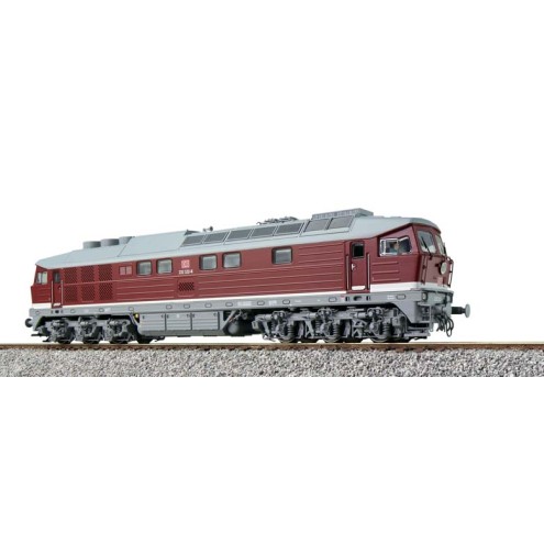 ESU H0 31354 - Diesellok 232 322, DB, bordeauxrot, Ep. V, LokSound, Rauch, DC/AC Neuware