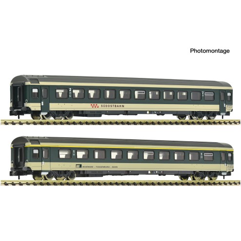 Fleischmann 6260096 - 2er Set EW IV SOB