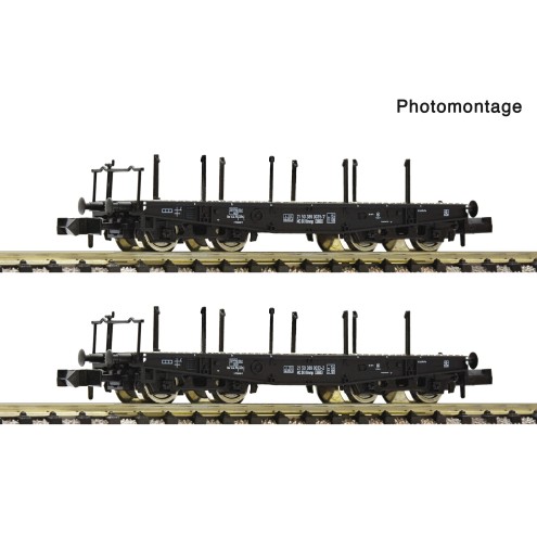 Fleischmann 6660147 - 2er Set Schwerlastwagen DR