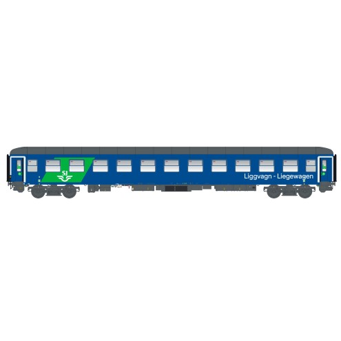LS Models LS58512 - Liegewagen Bvcmz 248.5 SJ, Ep.VI