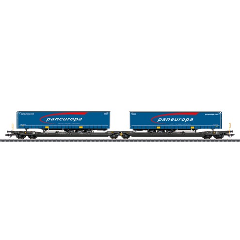 Märklin 47476 - Doppel-Taschenwagen Sdggmrss
