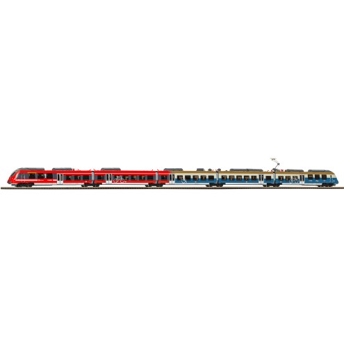 Piko 47248 - Triebwagen Talent 2 S-Bahn Rostock 5tlg. Jubi VI + DSS PluX16