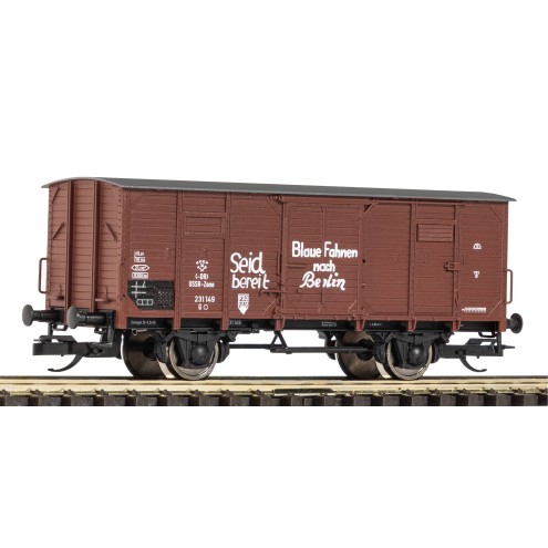 Piko 47855 - Gedeckter Güterwagen G02 FDJ DR III