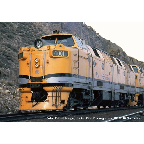 Piko 97832 - Diesellok/Sound D&RGW 4001 modifiziert + PluX22 Dec.