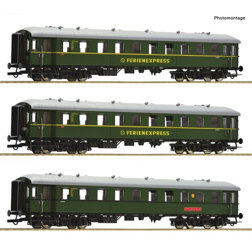 Roco 6200235 - 3er Set Ferienexpress DB