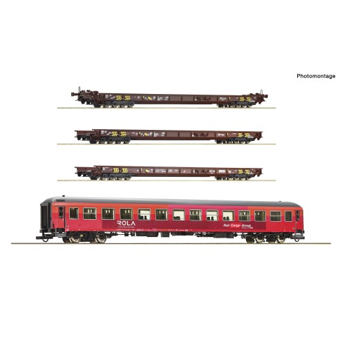 Roco 6600042 - 4er Set Rola ÖBB