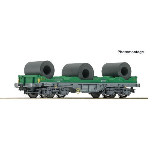 Roco 6600139 - Coiltransportwagen grün Renfe