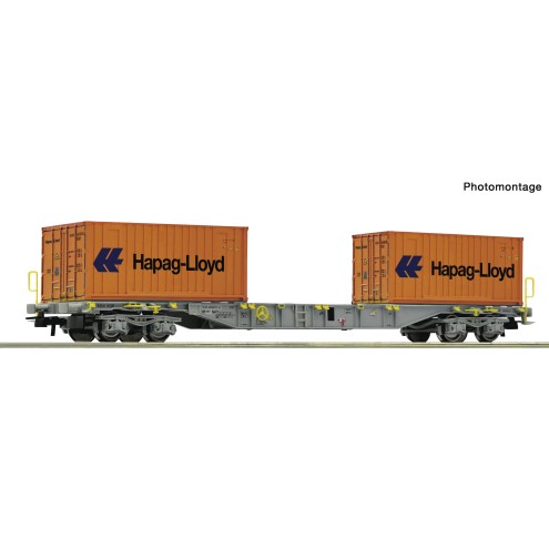 Roco 6600304 - Containertragwagen Sgns PKP + Container