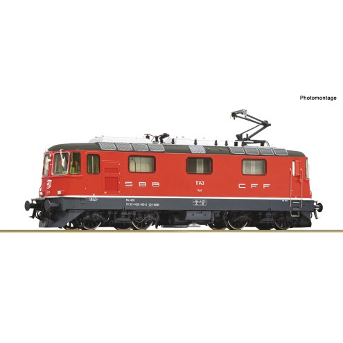 Roco 7510222 - E-Lok Re 4/4 rot SBB DC-Snd.