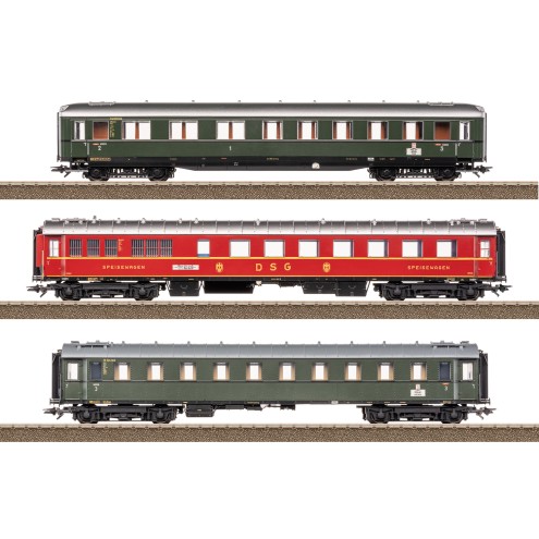 Trix 23623 - Schnellzug-Set 2 D74 DB