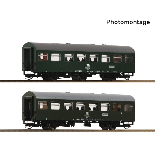 Roco 6280065 - 2-tlg. Set 2: Rekowagen, DR