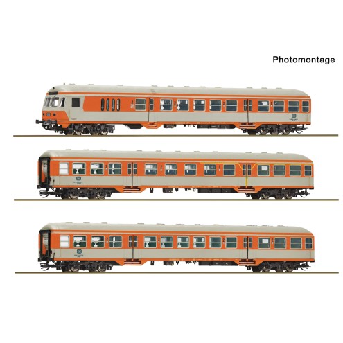 Roco 6290090 - 3-tlg. Set: Nahverkehrswagen, DB