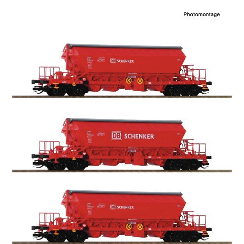 Roco 6680062 - 3-tlg. Set: Kaliwagen, DB Schenker