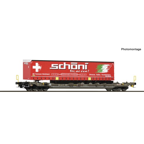 Roco 6680066 - Taschenwagen T5, Hupac
