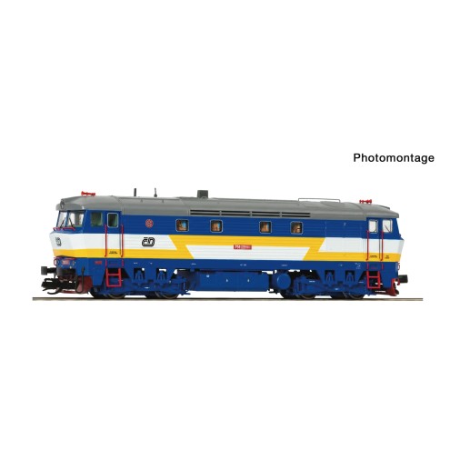 Roco 7390039 - Diesellokomotive 751 372-4, CD
