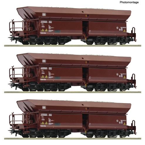 Roco 77030 - 3er Set Erzwagen DB #1
