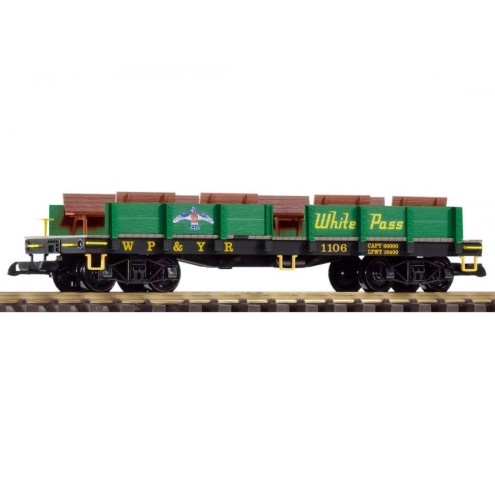 Piko 38753 - G-Aussichtswagen WP&YR mit Bänken