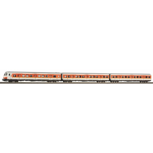 Piko 58388 - 3er Set x-Wagen S-Bahn Nürnberg mit Steuerwagen DB IV