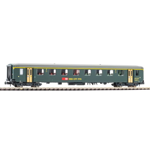 Piko 94389 - N-Personenwg. EW I, 1.Kl. mit neuer Schrift und grauem Dach SBB V
