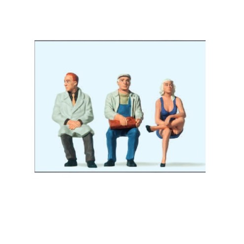 Preiser 63050 - Sitzende Personen