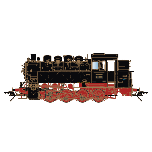 Lenz 40281-03 - Dampflok BR81 010, DRG, Ep.2